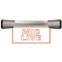 שלט שידור "MIC LIVE"