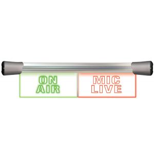 שלט שידור כפול On Air & Mic Live