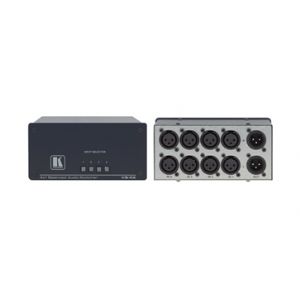 4x1 Balanced Stereo Audio Mechanical Switcher
